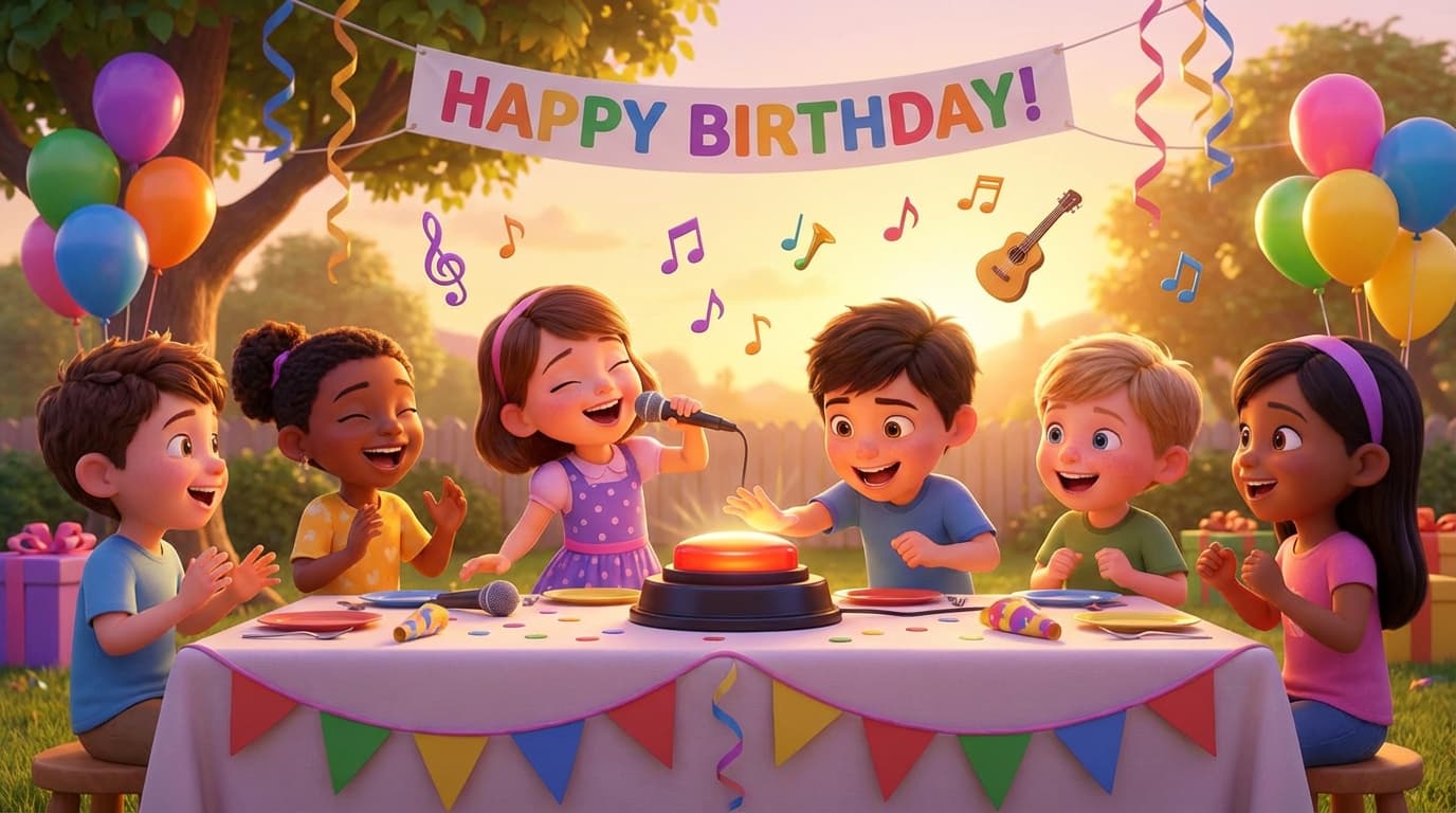 Blind test et quiz : l'animation musicale parfaite pour un anniversaire d'enfant