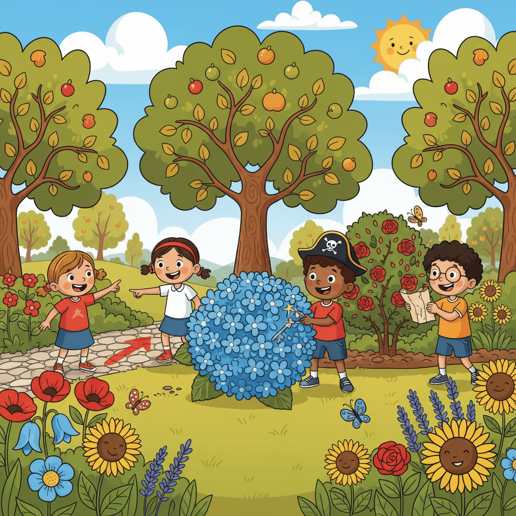 10 idées d'indices pour une chasse au trésor dans le jardin